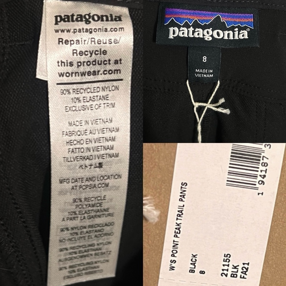 New Patagonia Trail Outdoor Pants - Picture 3 of 7